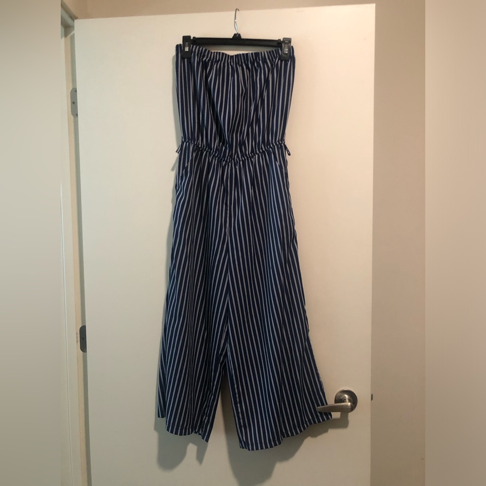 Striped romper